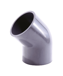 COUDE PVC 45°